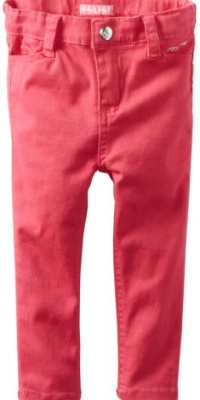 Baby Phat - Kids Baby-girls Infant Colored Twill Jean, Cosmopink, 12
