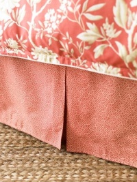 Lauren by Ralph Lauren Bedding Villa Camelia Fretwork Bedskirt KING Lauren by Ralph Lauren Bedding Villa Camelia Fretwork Bedskirt KING