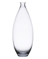 Tall and modern with a teardrop shape and narrow spout, this Lenox Garden vase is an elegant showcase for calla lilies and other long-stemmed blossoms. Perfect for any space and shade of bouquet in luminous glass. Tall and modern with a teardrop shape and narrow spout, this Lenox Garden vase is an elegant showcase for calla lilies and other long-stemmed blossoms. Perfect for any space and shade of bouquet in luminous glass.