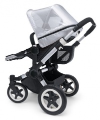 Bugaboo Donkey Breezy Sun Canopy, Silver Bugaboo Donkey Breezy Sun Canopy, Silver