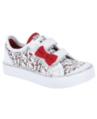 Sweet sneaks! Compliments and comfort will be the norm when she's sporting these darling Hello Kitty® sneakers from Keds®. Sweet sneaks! Compliments and comfort will be the norm when she's sporting these darling Hello Kitty® sneakers from Keds®.