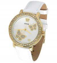 Guess Leather Interchangeable Straps Ladies Watch U10537L1 Guess Leather Interchangeable Straps Ladies Watch U10537L1