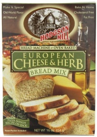 Hodgson Mill European Cheese & Herb Bread Mix, 16-Ounce Boxes (Pack of 6) Hodgson Mill European Cheese & Herb Bread Mix, 16-Ounce Boxes (Pack of 6)