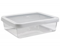OXO Good Grips LockTop 101.4-Ounce Rectangle Container with White Lid OXO Good Grips LockTop 101.4-Ounce Rectangle Container with White Lid