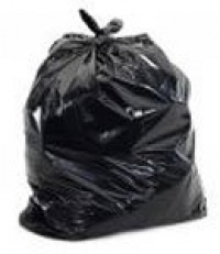 Black Garbage (Trash) Bags for Heavy Industrial Use, 55 Gallon XXXHeavy, Black 100/case Black Garbage (Trash) Bags for Heavy Industrial Use, 55 Gallon XXXHeavy, Black 100/case