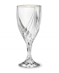 For nearly 150 years, Lenox has been renowned throughout the world as a premier designer and manufacturer of fine china, accessories, and stemware. In brilliantly faceted crystal accented with gold or platinum, the gold-accented, gracefully twirled Debut Gold bar and stemware collection provides an impeccable accompaniment to your formal china and flatware. For nearly 150 years, Lenox has been renowned throughout the world as a premier designer and manufacturer of fine china, accessories, and stemware. In brilliantly faceted crystal accented with gold or platinum, the gold-accented, gracefully twirled Debut Gold bar and stemware collection provides an impeccable accompaniment to your formal china and flatware.