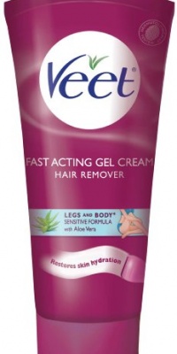 Veet Gel Cream Sensitive Formula Hair Remover With Aloe Vera And Vitamin E, 6.78 Ounce Veet Gel Cream Sensitive Formula Hair Remover With Aloe Vera And Vitamin E, 6.78 Ounce