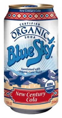 Blue Sky Organic New Century Cola,  12-Ounce Cans (Pack of 24)