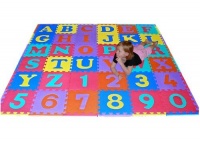 We Sell Mats 36 Sq Ft Alphabet and Number Floor Mat We Sell Mats 36 Sq Ft Alphabet and Number Floor Mat