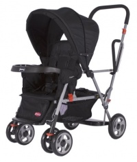 Joovy Caboose Stand On Tandem Stroller, Black Joovy Caboose Stand On Tandem Stroller, Black