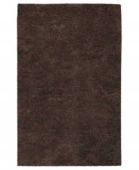 Step onto a cloud-soft area rug in chocolate brown wool. Offering one of the thickest, plushest hands in the industry, the Surya Metropolitan area rug billows with softness in every space. Step onto a cloud-soft area rug in chocolate brown wool. Offering one of the thickest, plushest hands in the industry, the Surya Metropolitan area rug billows with softness in every space.