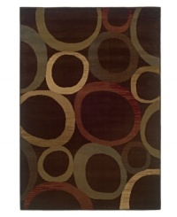A lively, geometric motif forms a captivating backdrop, taking your contemporary decor in a boldly modern direction. Woven from super soft polypropylene for superior stain resistance and durability, this magnificent area rug from Sphinx will maintain its lush texture and rich coloration for years to come. (Clearance) A lively, geometric motif forms a captivating backdrop, taking your contemporary decor in a boldly modern direction. Woven from super soft polypropylene for superior stain resistance and durability, this magnificent area rug from Sphinx will maintain its lush texture and rich coloration for years to come. (Clearance)