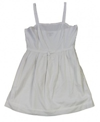 Tommy Hilfiger Women's Sleeveless Cotton Dotted Swiss A-Line Dress (White) Tommy Hilfiger Women's Sleeveless Cotton Dotted Swiss A-Line Dress (White)
