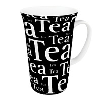 Like pop art for your afternoon tea, this modern mug is whimsical and fun. Like pop art for your afternoon tea, this modern mug is whimsical and fun.