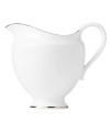 In 18th century England, Josiah Wedgwood, creator of the world famous Wedgwood ceramic ware, established a tradition of outstanding craftsmanship and artistry which continues today. The heirloom-quality Signet Platinum dinnerware pattern is designed for formal entertaining, in pristine white bone china banded with polished platinum.