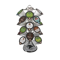 Display a variety of tasty options for guests or make your Vue cups readily accessible for a quick morning routine with this choice Vue cup carousel from Keurig. Display a variety of tasty options for guests or make your Vue cups readily accessible for a quick morning routine with this choice Vue cup carousel from Keurig.
