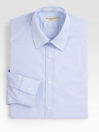 An enduring dress look in crisp, tailored cotton. ButtonfrontModerate spread collarCottonDry cleanImported An enduring dress look in crisp, tailored cotton. ButtonfrontModerate spread collarCottonDry cleanImported