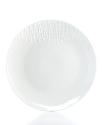 Sugar-coat every dish with Icing dinner plates from BIA. Durable porcelain is decorated with a smooth white glaze and whimsical drizzle inspired by dessert. (Clearance) Sugar-coat every dish with Icing dinner plates from BIA. Durable porcelain is decorated with a smooth white glaze and whimsical drizzle inspired by dessert. (Clearance)