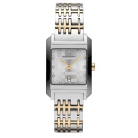 Burberry Gold and Stainless Steel Duotone Ladies Watch with date and crystals BU1584 Burberry Gold and Stainless Steel Duotone Ladies Watch with date and crystals BU1584