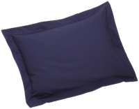 Fresh Ideas Tailored Poplin Pillow 2 Pack Sham Standard, Navy Fresh Ideas Tailored Poplin Pillow 2 Pack Sham Standard, Navy