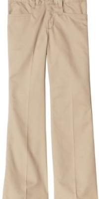 Dickies Kids Girls 7-16 Stretch Flare Bottom Pant Dickies Kids Girls 7-16 Stretch Flare Bottom Pant