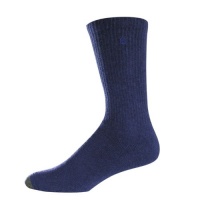 Gold Toe men's casual cushioned Uptown socks crew dark indigo 1pair Gold Toe men's casual cushioned Uptown socks crew dark indigo 1pair