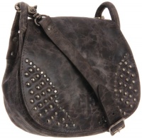 FRYE Vintage Stud Cross Body,Black,One Size FRYE Vintage Stud Cross Body,Black,One Size