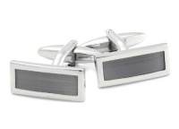 Charcoal Fiber Optic Cufflinks Charcoal Fiber Optic Cufflinks