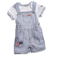 GUESS Kids Boys Tee & Shortall Set (0 - 9M), WHITE (3/6M) GUESS Kids Boys Tee & Shortall Set (0 - 9M), WHITE (3/6M)
