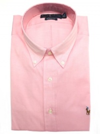 Polo Ralph Lauren Button Down Classic Fit Shirt Pink-16 34/35 Polo Ralph Lauren Button Down Classic Fit Shirt Pink-16 34/35
