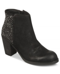 Studded detail along the back ankle of Carlos by Carlos Santana's Driskill booties gives this style some major shine. Studded detail along the back ankle of Carlos by Carlos Santana's Driskill booties gives this style some major shine.