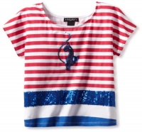 Baby Phat Girl's 7-16 Colorblock Stripe Top with SequinsWith Sequins, Fuschia, Medium Baby Phat Girl's 7-16 Colorblock Stripe Top with SequinsWith Sequins, Fuschia, Medium