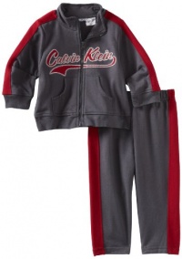 Calvin Klein Baby-Boys Infant Long Sleeve Jacket With Pants, Gray, 12 Months Calvin Klein Baby-Boys Infant Long Sleeve Jacket With Pants, Gray, 12 Months