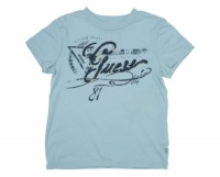 Guess Little Boy's T-Shirt Light Blue 4T Guess Little Boy's T-Shirt Light Blue 4T