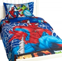 MARVEL Spiderman Comic Twin Comforter MARVEL Spiderman Comic Twin Comforter