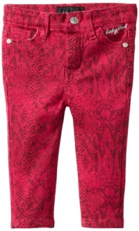 Puma - Kids Baby-Girls Infant Twill Ankle Skinny Pant, Pink, 24 Months Puma - Kids Baby-Girls Infant Twill Ankle Skinny Pant, Pink, 24 Months
