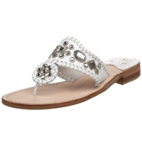 Jack Rogers Women's Zsa Zsa Jeweled Thong Sandal Jack Rogers Women's Zsa Zsa Jeweled Thong Sandal