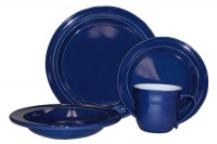 Emile Henry 4-Piece Dinnerware Set, Azur Emile Henry 4-Piece Dinnerware Set, Azur