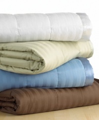 Charter Club Damask Stripe Down Alternative Blanket Full/Queen Taupe Charter Club Damask Stripe Down Alternative Blanket Full/Queen Taupe