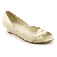 Cole Haan Air Darleen Open Toe Wedges Shoes Beige Womens