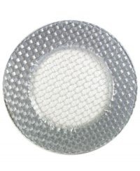 The fastest way to a festive table, Silver Weave Glittered charger plates turn understated place settings into a dazzling spread. From the Jay Imports serveware and serving dishes collection.