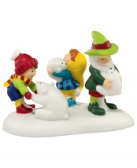 Gund polar bear cubs make cute and cuddly companions the whole family can enjoy. A great gift idea with the colorful detail and irresistible whimsy of all North Pole Village figurines by Department 56. Gund polar bear cubs make cute and cuddly companions the whole family can enjoy. A great gift idea with the colorful detail and irresistible whimsy of all North Pole Village figurines by Department 56.