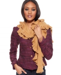 Settle in for a soft touch with this cozy muffler from Collection XIIX that will keep you toasty warm during the chilliest winter weather. Settle in for a soft touch with this cozy muffler from Collection XIIX that will keep you toasty warm during the chilliest winter weather.
