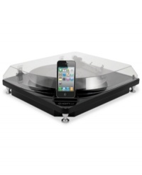 Transfer your music directly from your records to your iPad, iPhone or iPod with iLP from ION Audio. iLP'sstylish looks make it the perfect centerpiece in your home music system, and its built-in dock allows youto transfer all of your vinyl music directly to your iPad, iPhone or iPod using the included EZ Vinyl and TapeConverter app - no computer necessary! Transfer your music directly from your records to your iPad, iPhone or iPod with iLP from ION Audio. iLP'sstylish looks make it the perfect centerpiece in your home music system, and its built-in dock allows youto transfer all of your vinyl music directly to your iPad, iPhone or iPod using the included EZ Vinyl and TapeConverter app - no computer necessary!