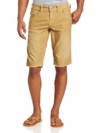 True Religion Men's Ricky Cut Off Fashion Cord Short In Straw, Straw, 31 True Religion Men's Ricky Cut Off Fashion Cord Short In Straw, Straw, 31
