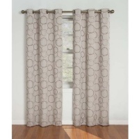 Eclipse Meridian Blackout Grommet Window Panel, 42-Inch By 84-Inch, Linen Eclipse Meridian Blackout Grommet Window Panel, 42-Inch By 84-Inch, Linen