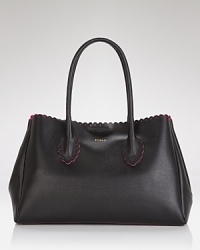 Make a move towards minimalism with this streamlined leather tote from Furla. Crafted from leather in a simple silhouette, it's a well-appointed option for day-to-day. Make a move towards minimalism with this streamlined leather tote from Furla. Crafted from leather in a simple silhouette, it's a well-appointed option for day-to-day.
