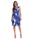 Jones New York Women's Sleeveless Pleated Dress