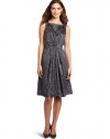 Jones New York Women's Burst Pleat Dress