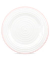 Distinctly ribbed Sophie Conran dinnerware sets your table with the charm of traditional hand-thrown pottery, but the durability of contemporary Portmeirion porcelain. Mix the banded Carnivale dinner plate with solid pink pieces. Distinctly ribbed Sophie Conran dinnerware sets your table with the charm of traditional hand-thrown pottery, but the durability of contemporary Portmeirion porcelain. Mix the banded Carnivale dinner plate with solid pink pieces.